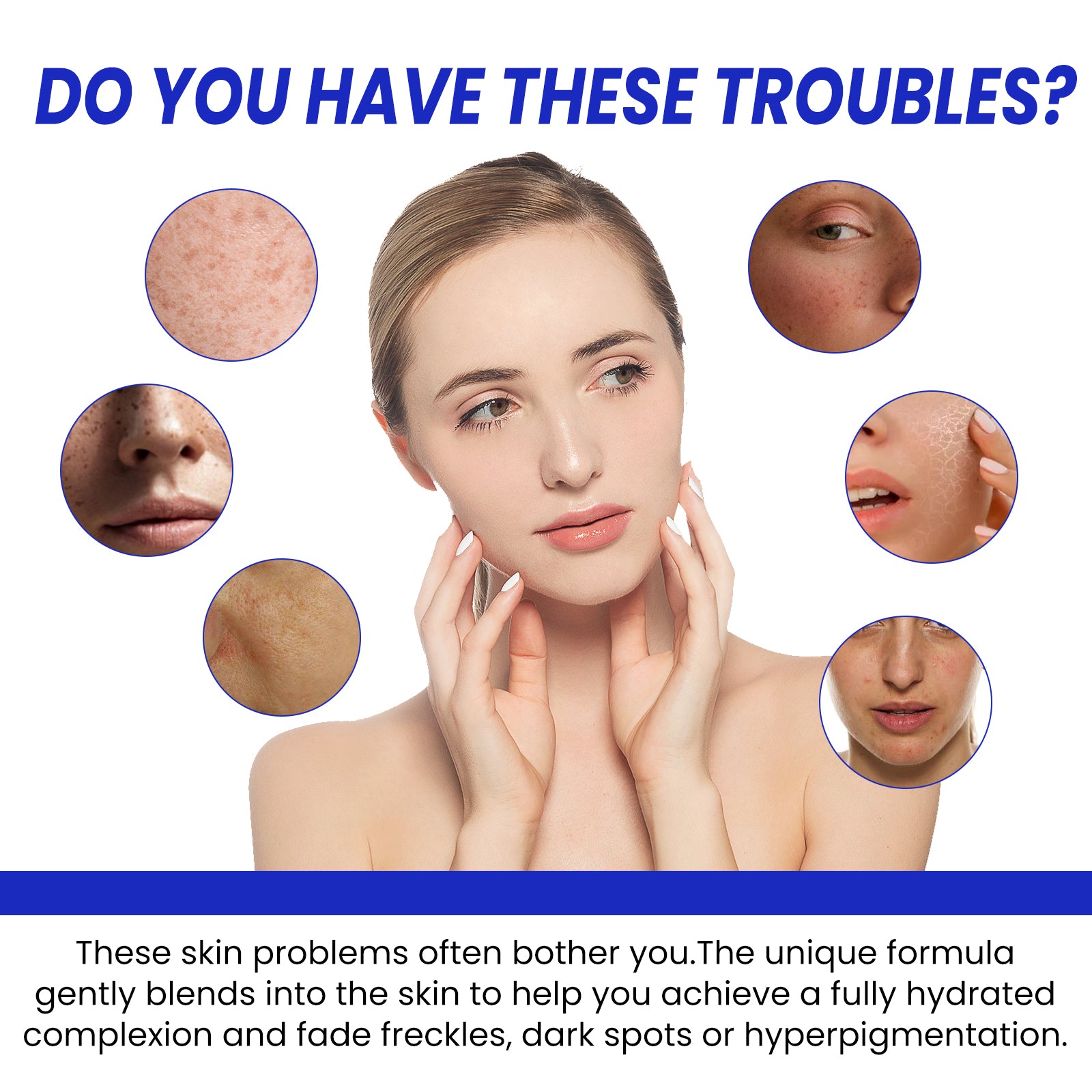 EELHOE Brightening Serum Lightening Dark Spots Firming Facial Skin Hydrating Whitening Serum