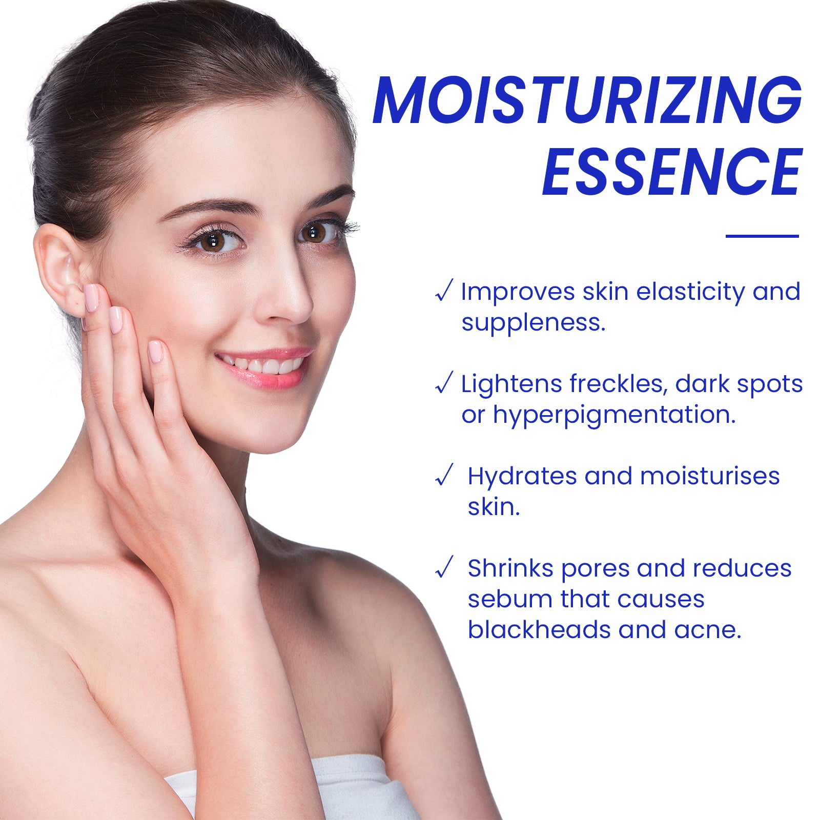 EELHOE Brightening Serum Lightening Dark Spots Firming Facial Skin Hydrating Whitening Serum
